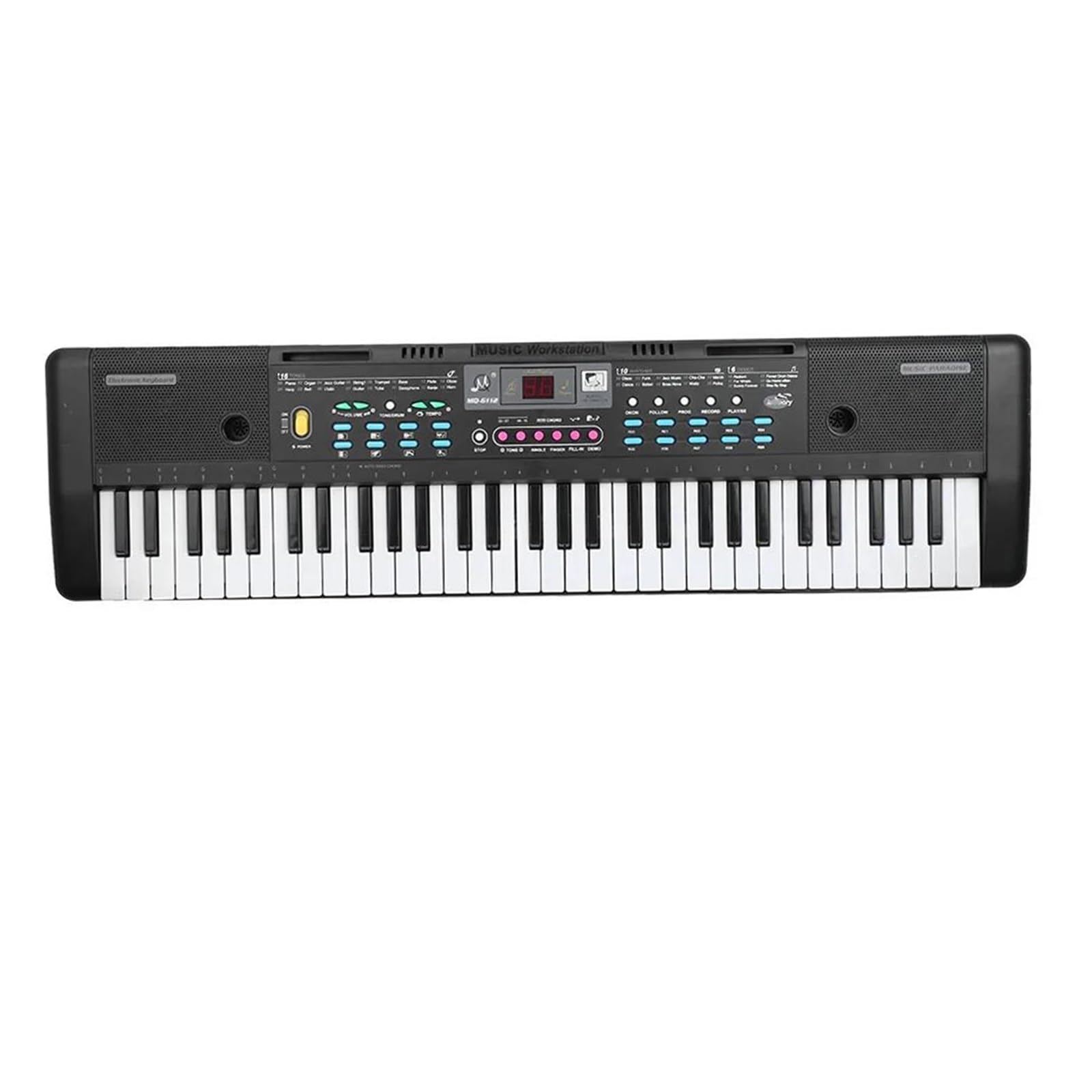 Elektroniczny Instrument Fortepianowy Profesjonalna 61 Klawiszowa Elektroniczna Klawiatura Muzyczna Z Organami I Mikrofonem