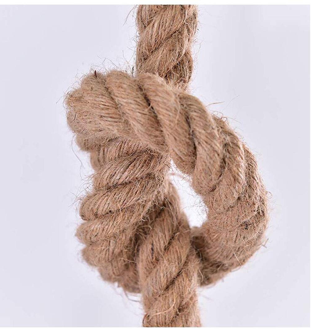 Corda di Canapa Forte Canapa Naturale Corda Jute Twine Craft Twine per Regalo Imballaggio Giardino Bundling 14mmx50m