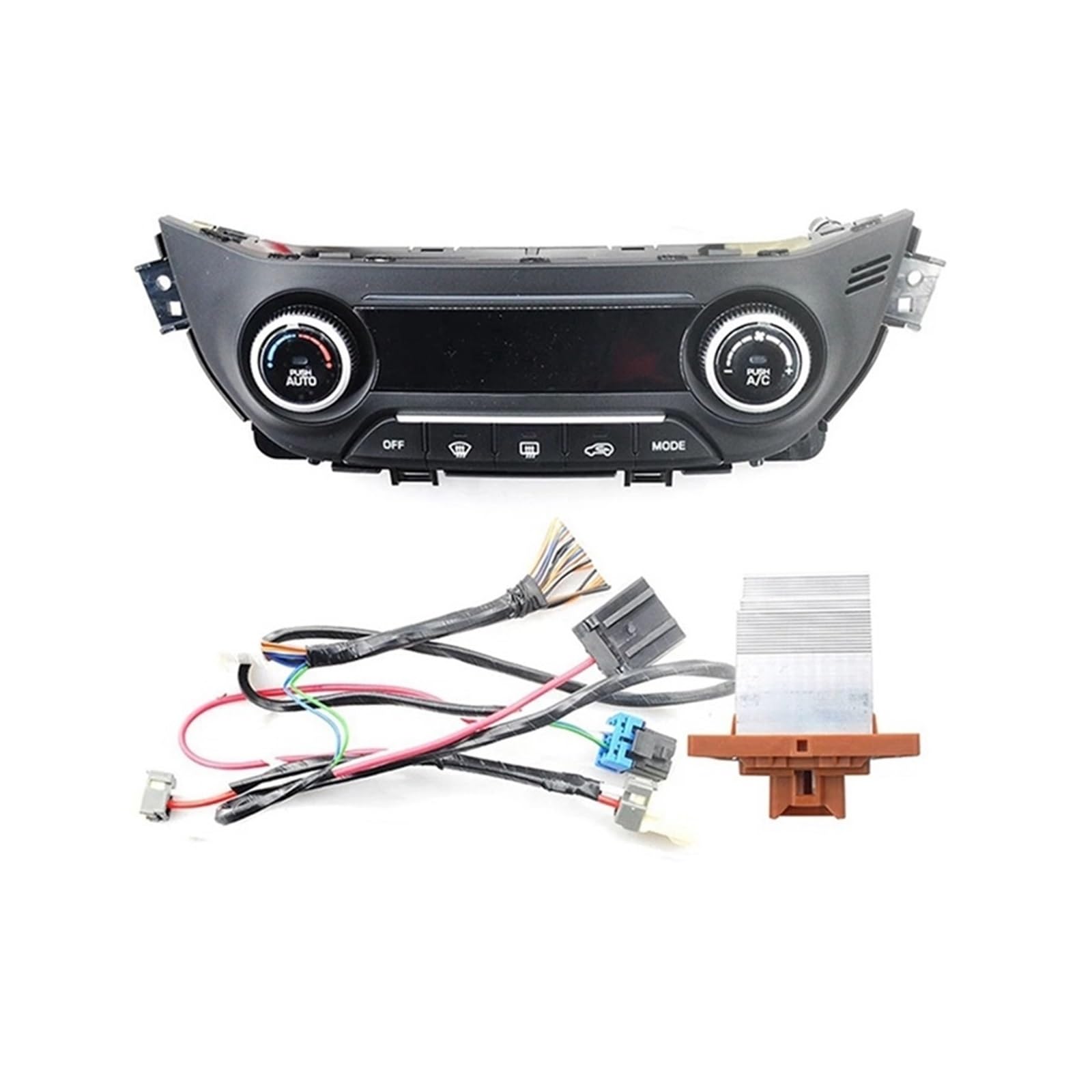 Kit de Montaje del Panel de Control de Aire Acondicionado automático con Interruptor de calefacción para Hyundai IX25 Creta 2014-2017