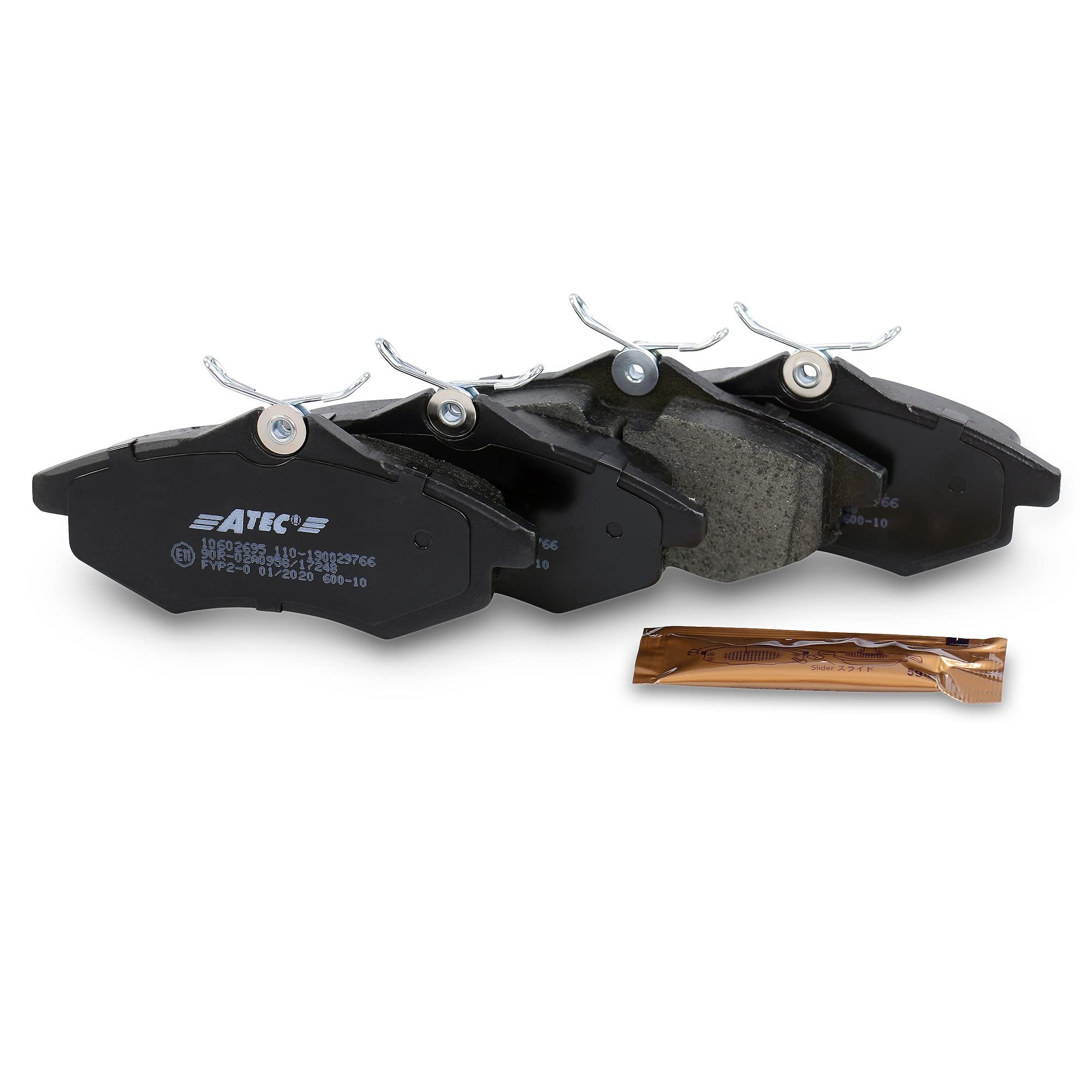 BESTPRICE Set freni asse anteriore incl. dischi freno pieni Ø 266 mm + pastiglie freno anteriori, compatibile con CITROËN C2 (JM_), C2 ENTERPRISE (JG_), C3 I (FC_, FN_)