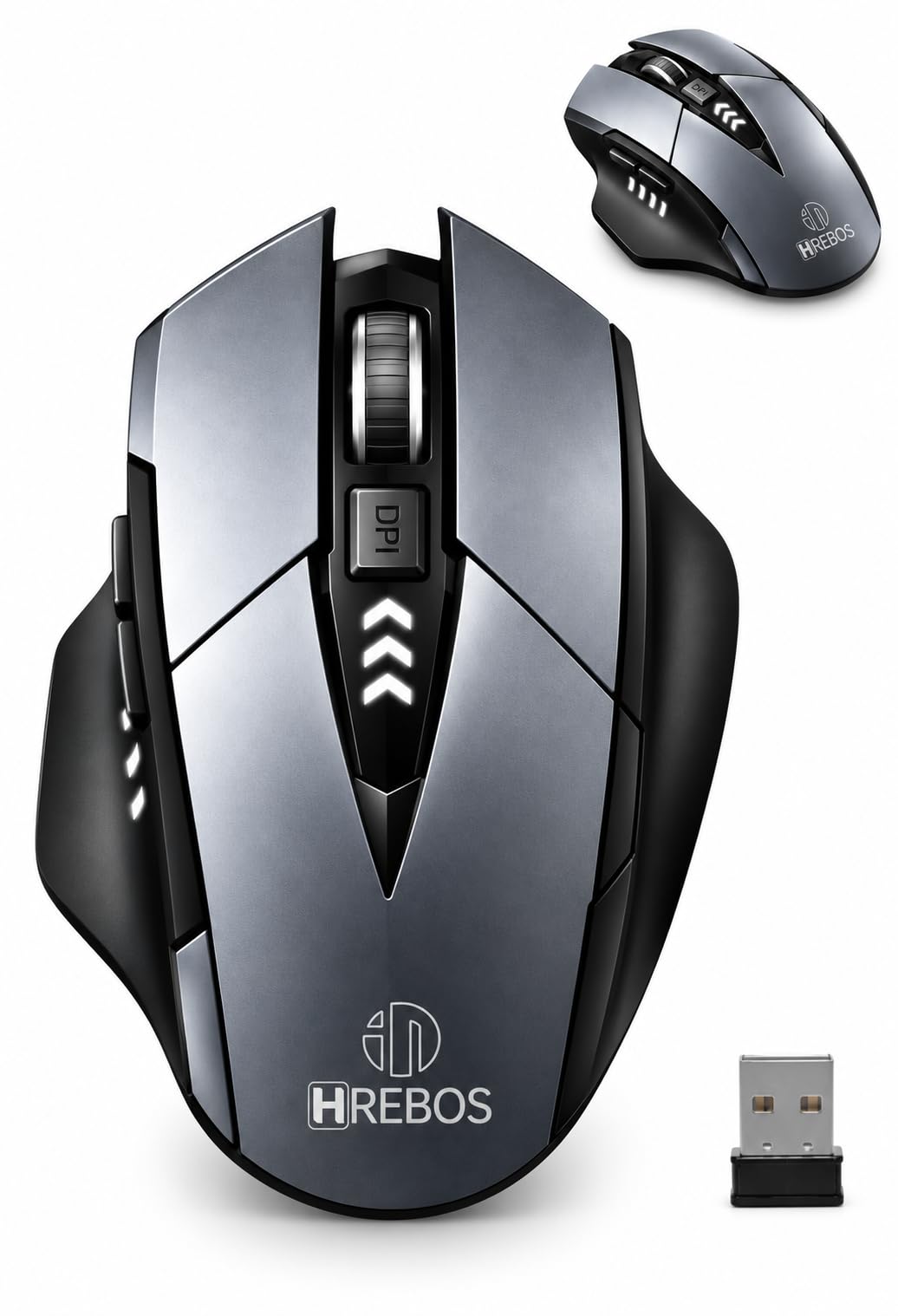 Mouse Gamer Sem Fio — Bluetooth