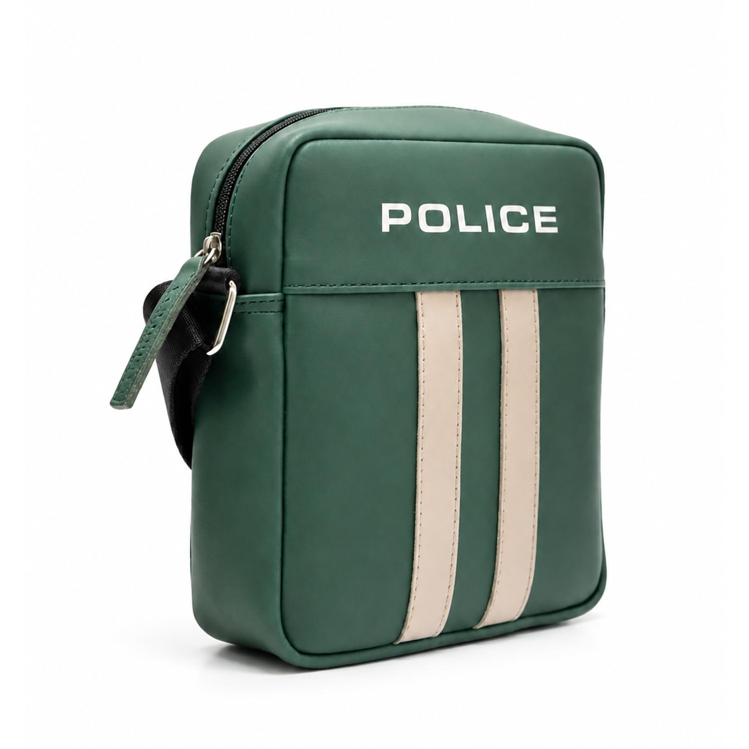 police Vintaze Spotz Small Crossbody Bag for Men & Women | Premium Vegan Leather Sling Bag with Adjustable Shoulder Strap | Compact Travel & Everyday Utility Bag-picture-17