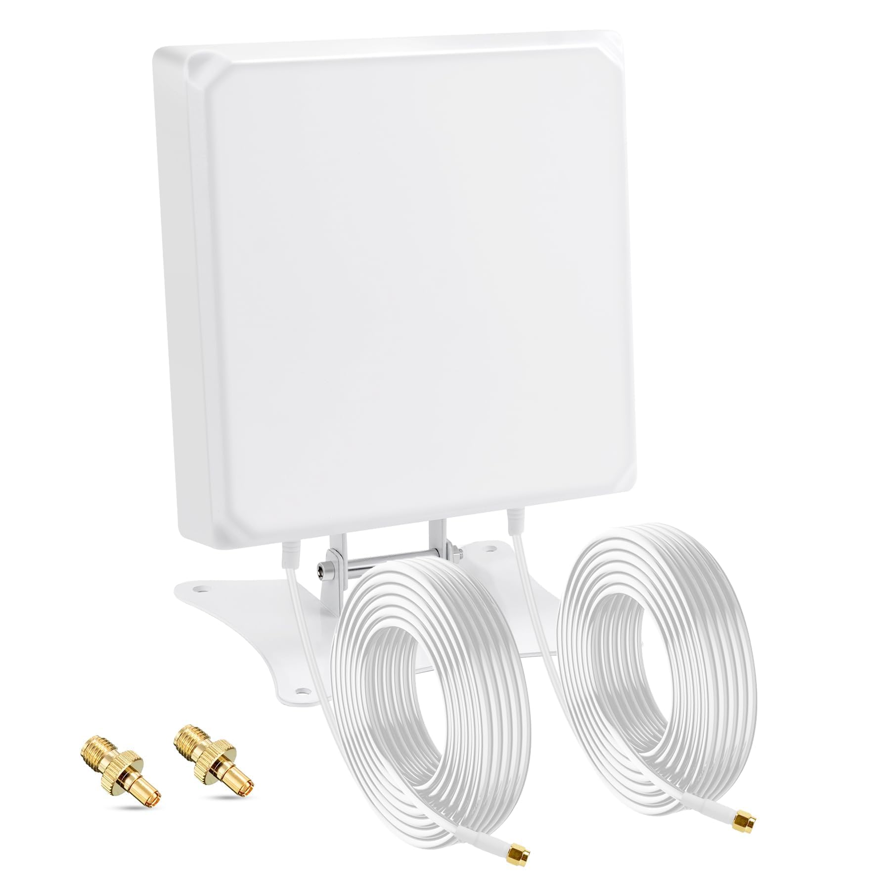 Antenna 5G/LTE/4G per router/hotspot/gateways | 7 dBi ad alto guadagno | antenna direzionale MIMO | cavo SMA da 3 m + adattatore TS9 | interno ed esterno