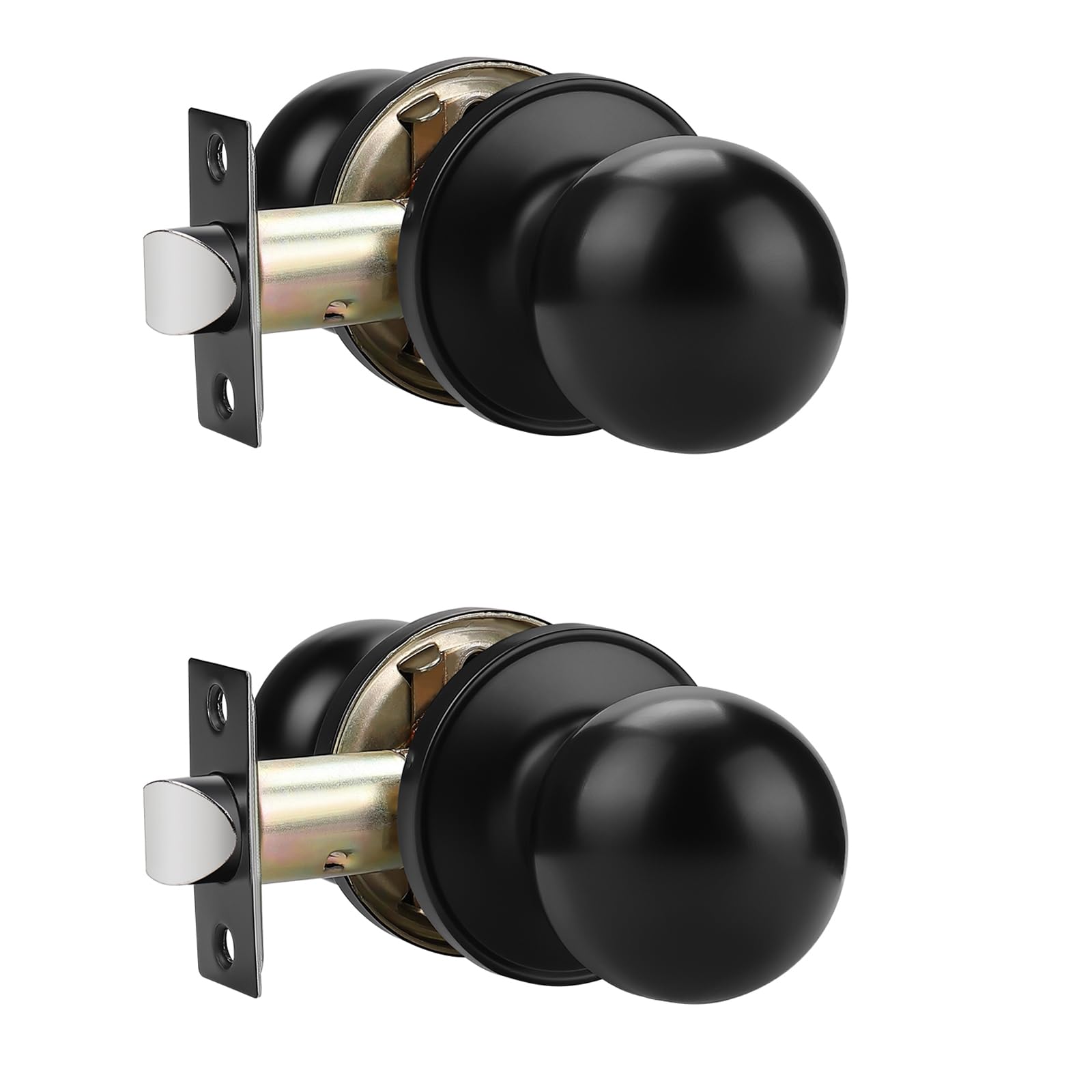 Probrico Satin Nickel Door Knobs - 10 Pack -17