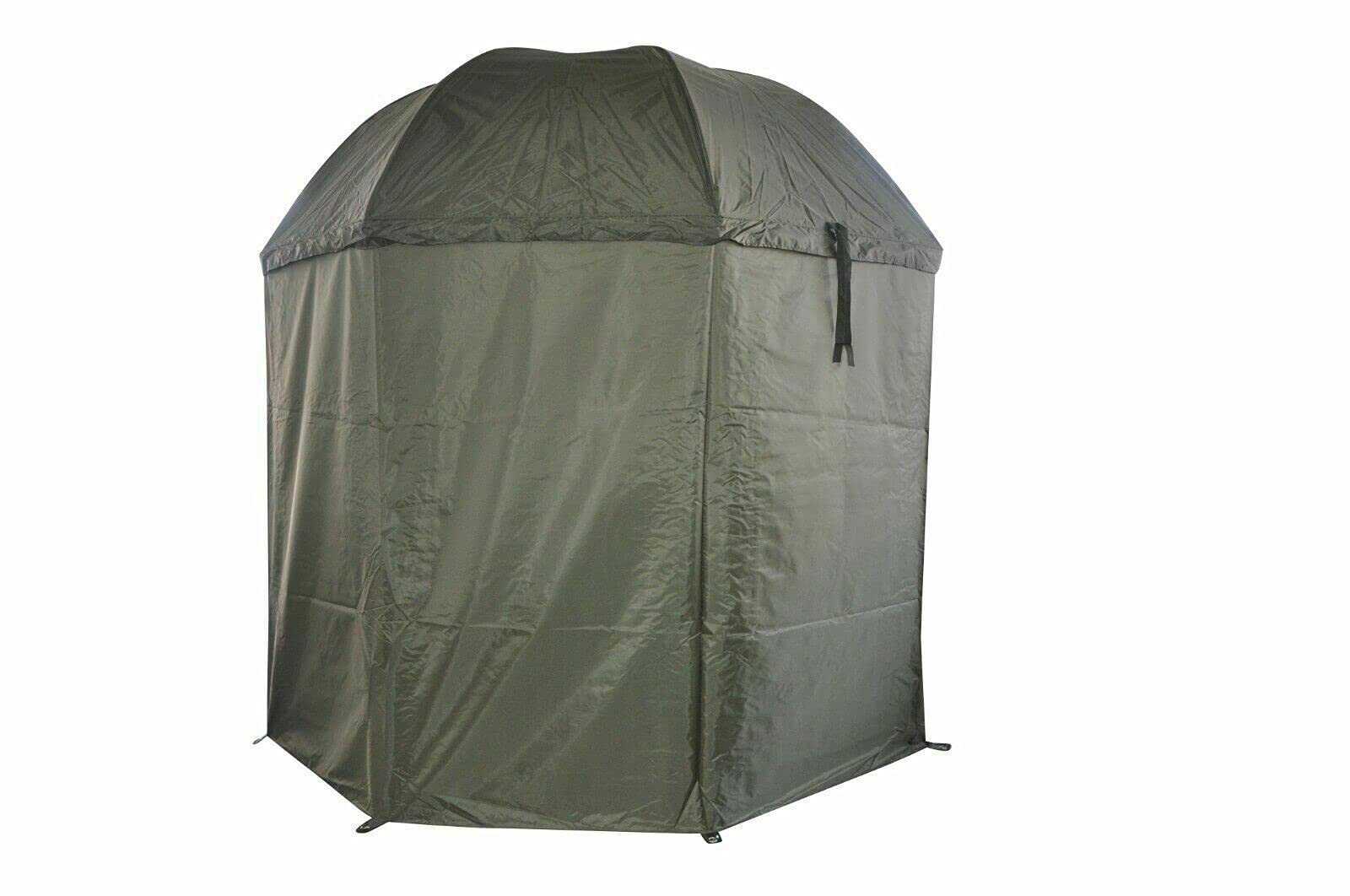Paraguas de pesca cerrado, 2,5 m, con ventana de 5 estaciones, impermeable, tienda de pesca, tienda de pesca