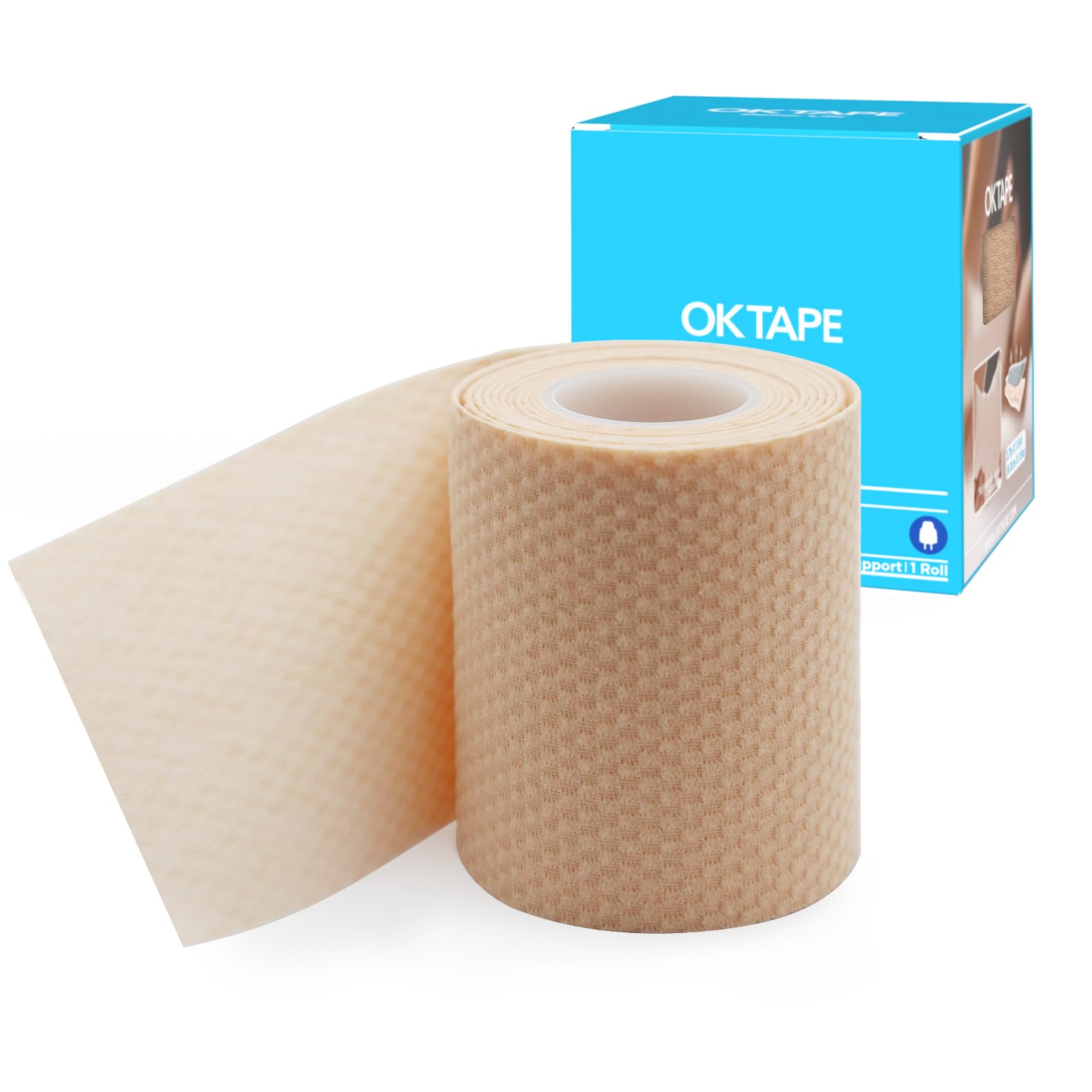 OK TAPE Short-Stretch Compression Bandage Wrap with Velcro, 2-Layer — Amazon image 9