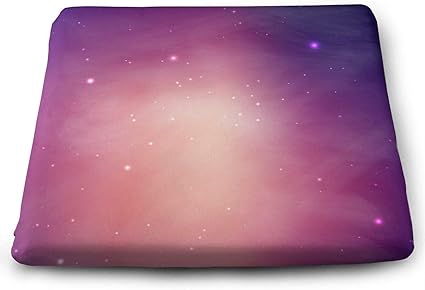 Amazon Co Jp ピンクの宇宙の星空 座布団 低反発クッション 低反発座布団 シートクッション 椅子用座布団 リバーシブル スクエアクッション メモリーフォーム 35x38x3cm 座り心地良い ホーム キッチン