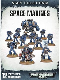 Games Workshop Warhammer 40,000 Start Collecting! Space Marines Miniatures - coolthings.us