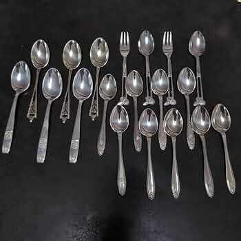 銀製スプーン2本セット 銀製カトラリー「鶴亀」スプーンセット : 銀食器・銀製器の老舗上田