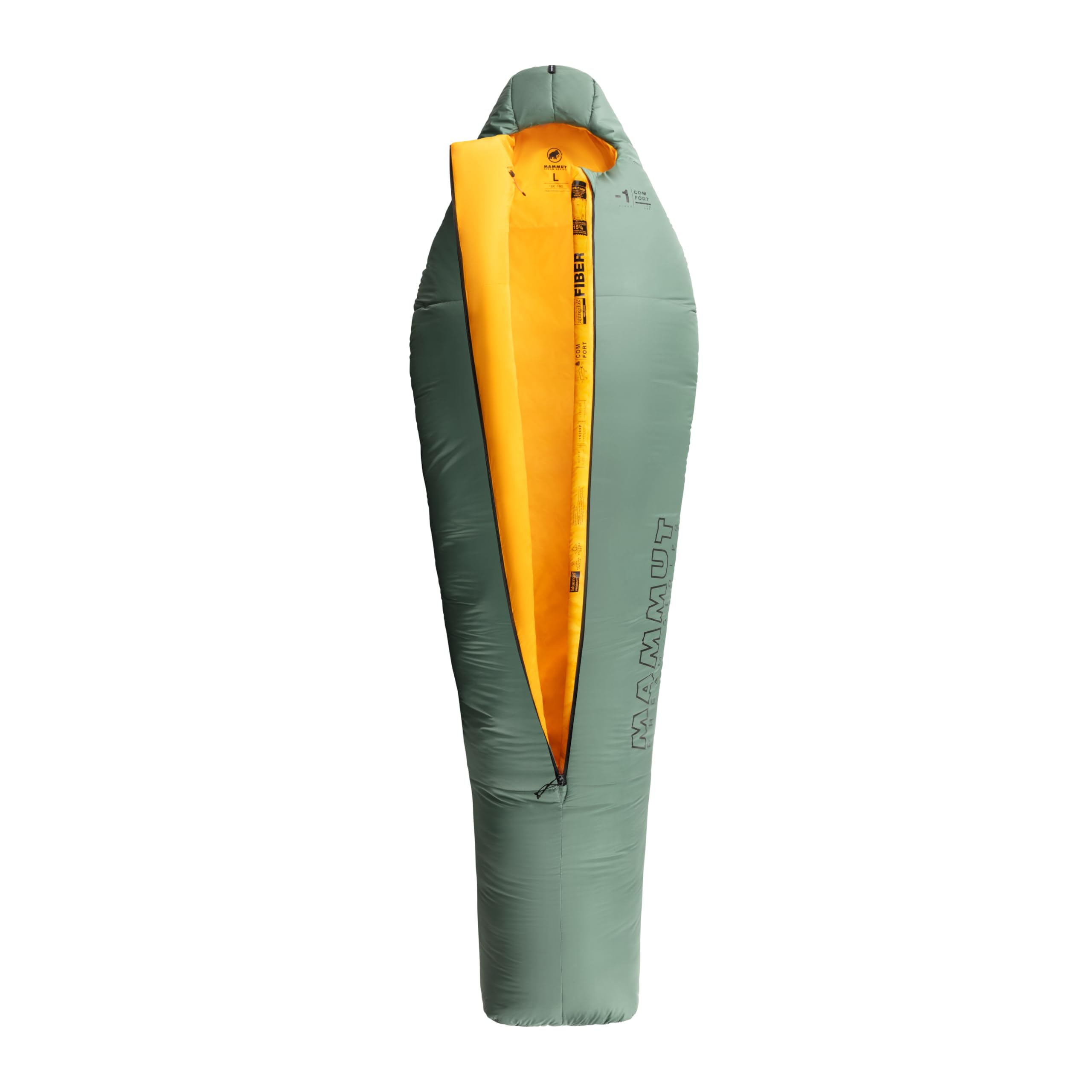 Borsa in fibra Mammut Comfort -1C Deep Cypress L