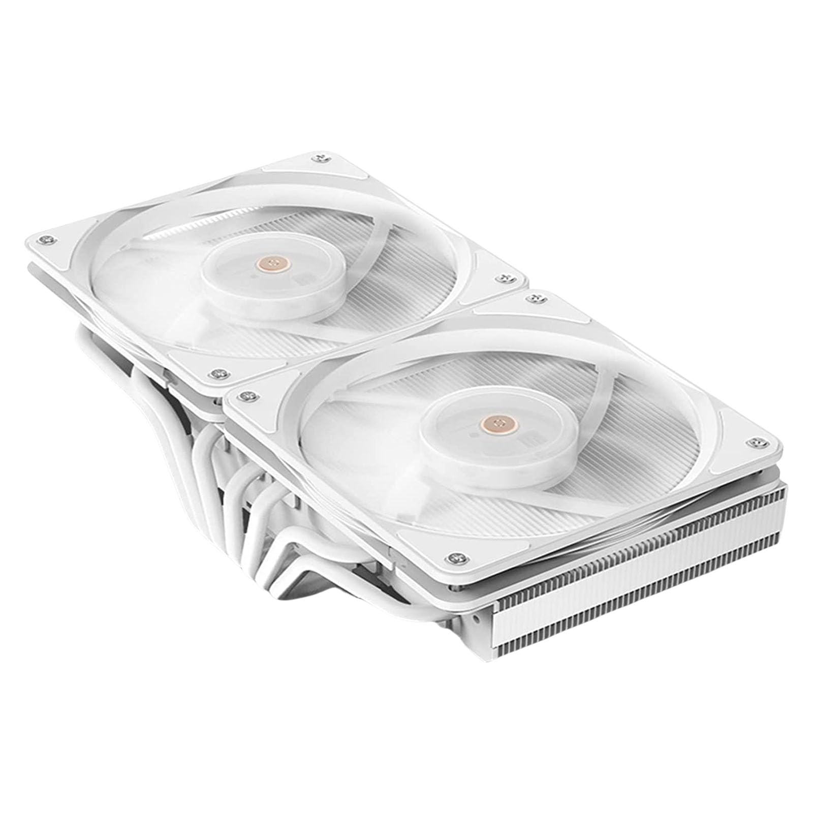 Funzionamento silenzioso Raffreddamento CPU top-down JF13K 7 tubi calore Radiatore ventola con cuscinetti idraulici 2x 120 mm per raffreddamento CPU per da gioco