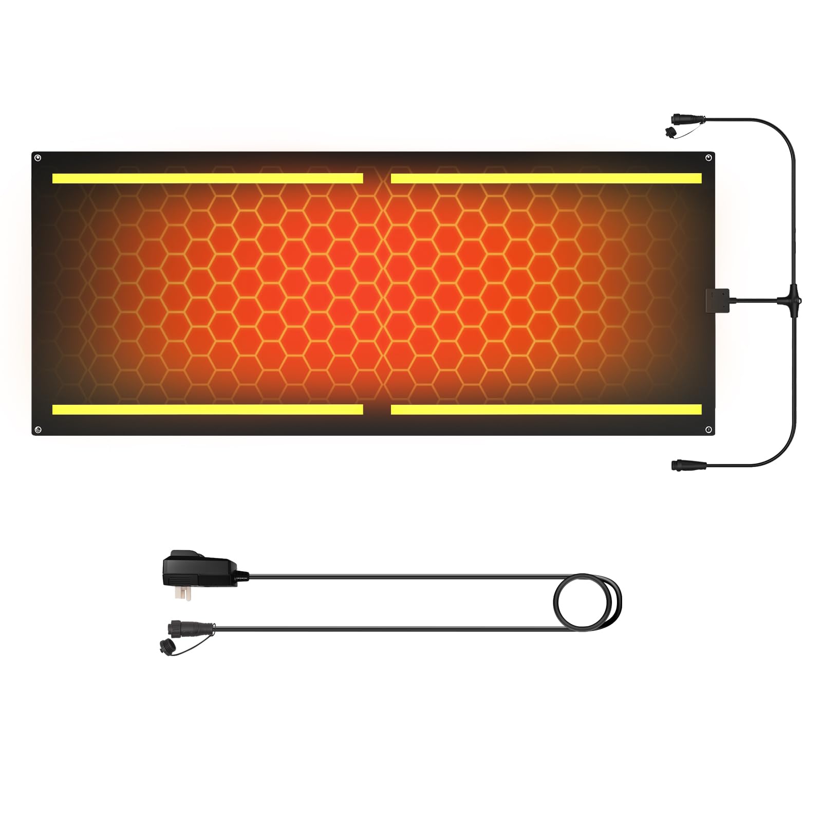 Tapis de fonte de neige électrique extérieur antidérapant