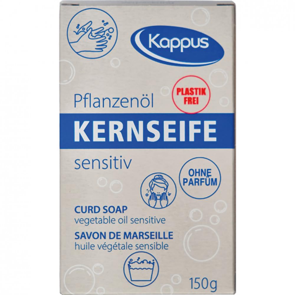 KAPPUS Kernseife Set Zitronen Kernseife 5x150 g