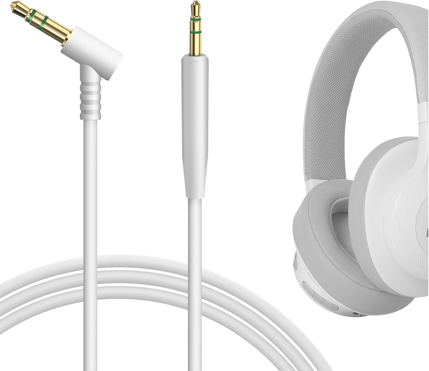 GEEKRIA Audio Kabel Mit Mikrofon Für JBL Kopfhörer - 2,5mm Auf 3,5mm Ersatzkabel