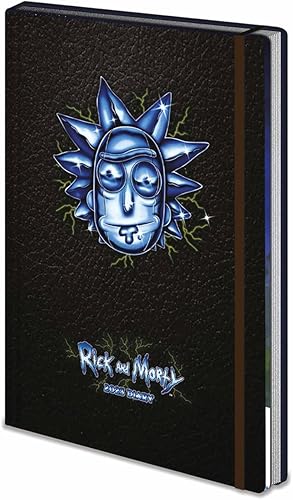 Pyramid International Rick and Morty SR74106 - Agenda 2023, tapa dura A5, planificador semanal a vista (diseño cibernético), producto oficial,