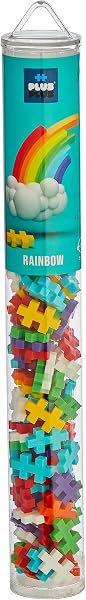 Plus Plus- Jeu de Construction, PP4265, Arc en Ciel, 100 pièces - 2