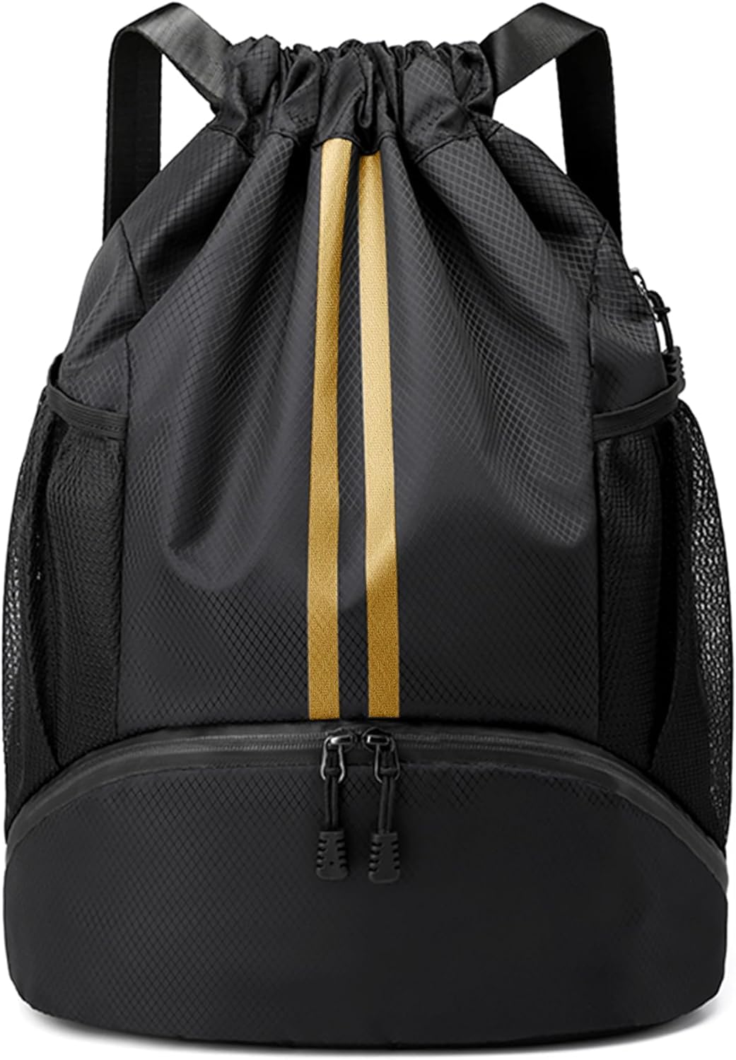 hespa Waterproof Basketball Drawstring Backpack for Men & Women | Gym Sports Bag with Dedicated Shoe Pocket | Large Capacity Fitness, Travel & Training Backpack-picture-38
