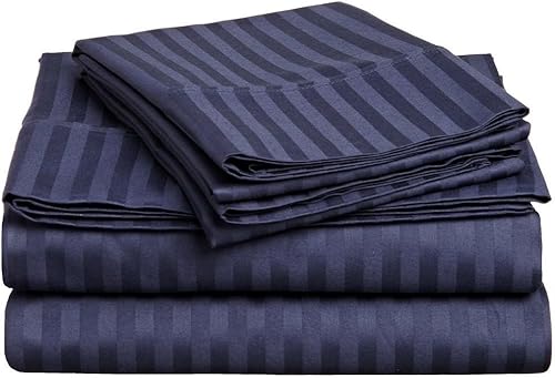 Juego de sábanas de calidad de lujo 100 algodón egipcio de 600 hilos se adapta fácilmente a colchones de hasta 5 pulgadas de profundidad sofá cama