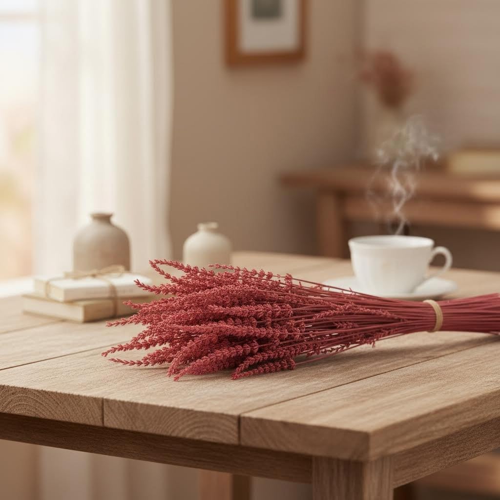 Lavender Flower Bouquets for Decoration Natural Dried Lavender Flowers Artful Lavender Stems Beautiful Decor (1 Bundle)