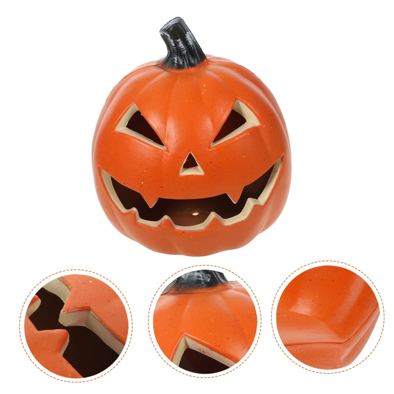 Kichvoe Halloween Pumpkin Lamp Decorative Fall Light for Home Halloween Party Thanksgiving Autumn Centerpieces Versatile Use for Living Bedroom Decor