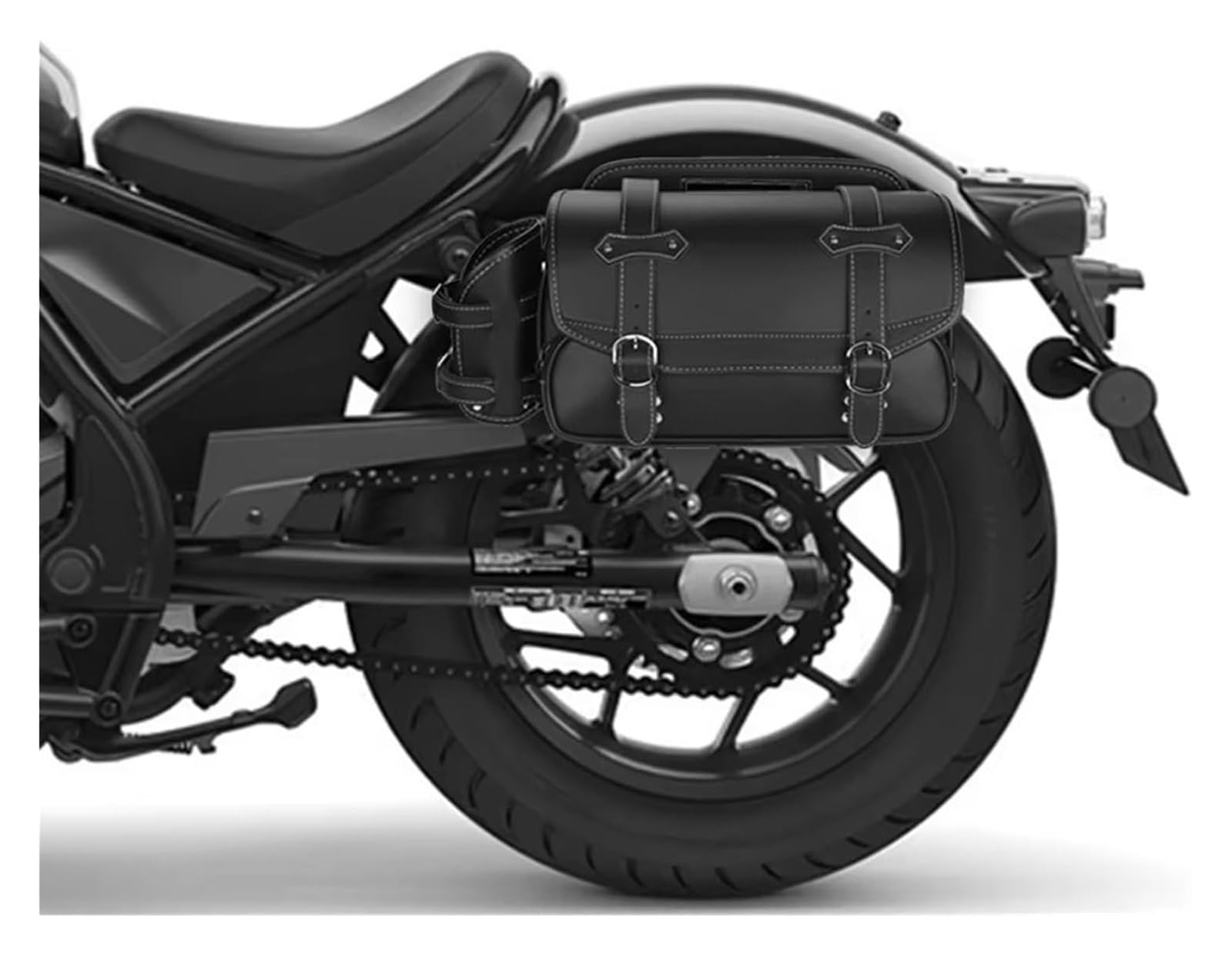 Moto Paraurti Borsa per Rebel 500 per CMX500 per 1100 250 300 per DCT Borsa Laterale per Moto da 9 Litri in PU Impermeabile