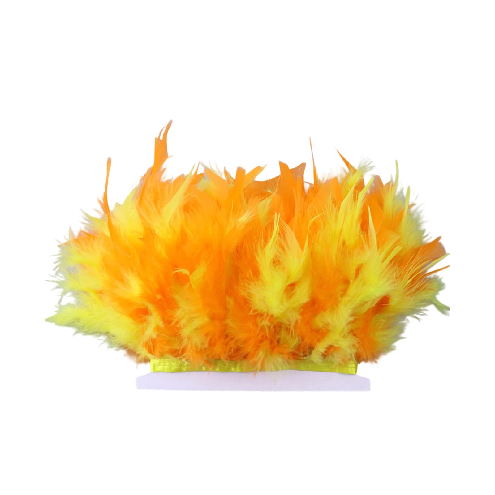 Sbshiouu E Two-Ton Flam 100Cm Natural Colorful Plumag For Craft, Costum & Party Decoration, Headpi Flexibl Craft Quills