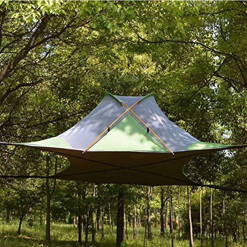 ZYQDRZ Tente Hamac De Camping, Tente Autonome, Tente D'exploration De Tunnel, Tente Suspendue, Supporte Jusqu'à 551 LB, Étanche À La Pluie Et Ventilée,#1