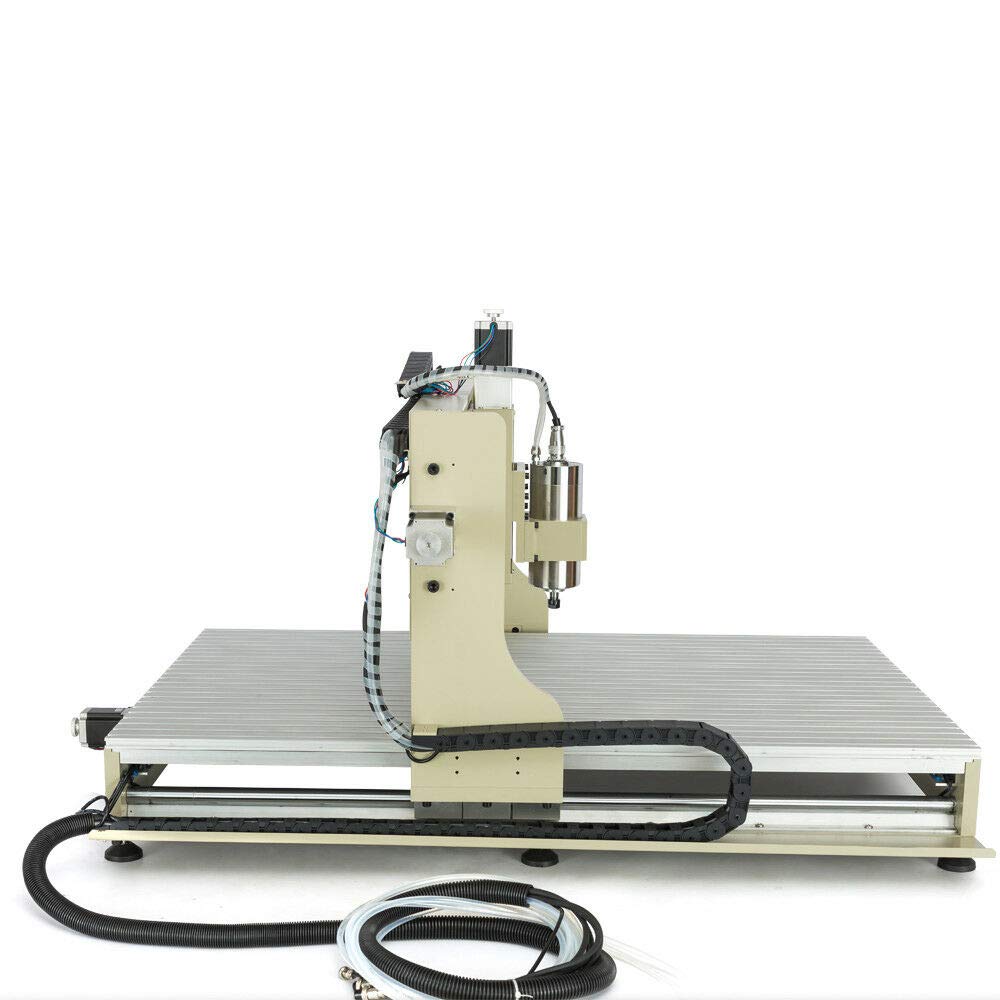CNC DIY 6090 - Máquina de grabado de 4 ejes, fresadora CNC, máquina de grabado, 2200 W, con USB, router para metal, cristal, madera, piedra