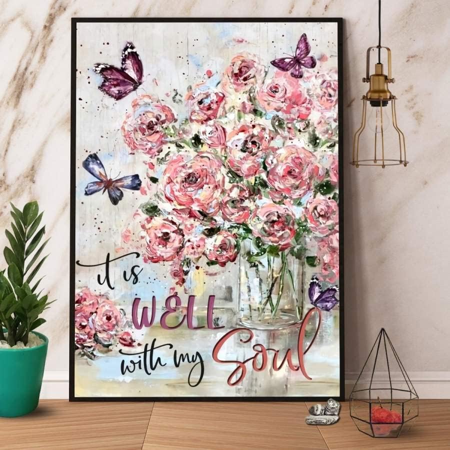 Butterfly It is Well with My Soul - Rompecabezas divertidos de madera, 500 piezas, juguetes educativos de descompresión para adultos y niños, baño,