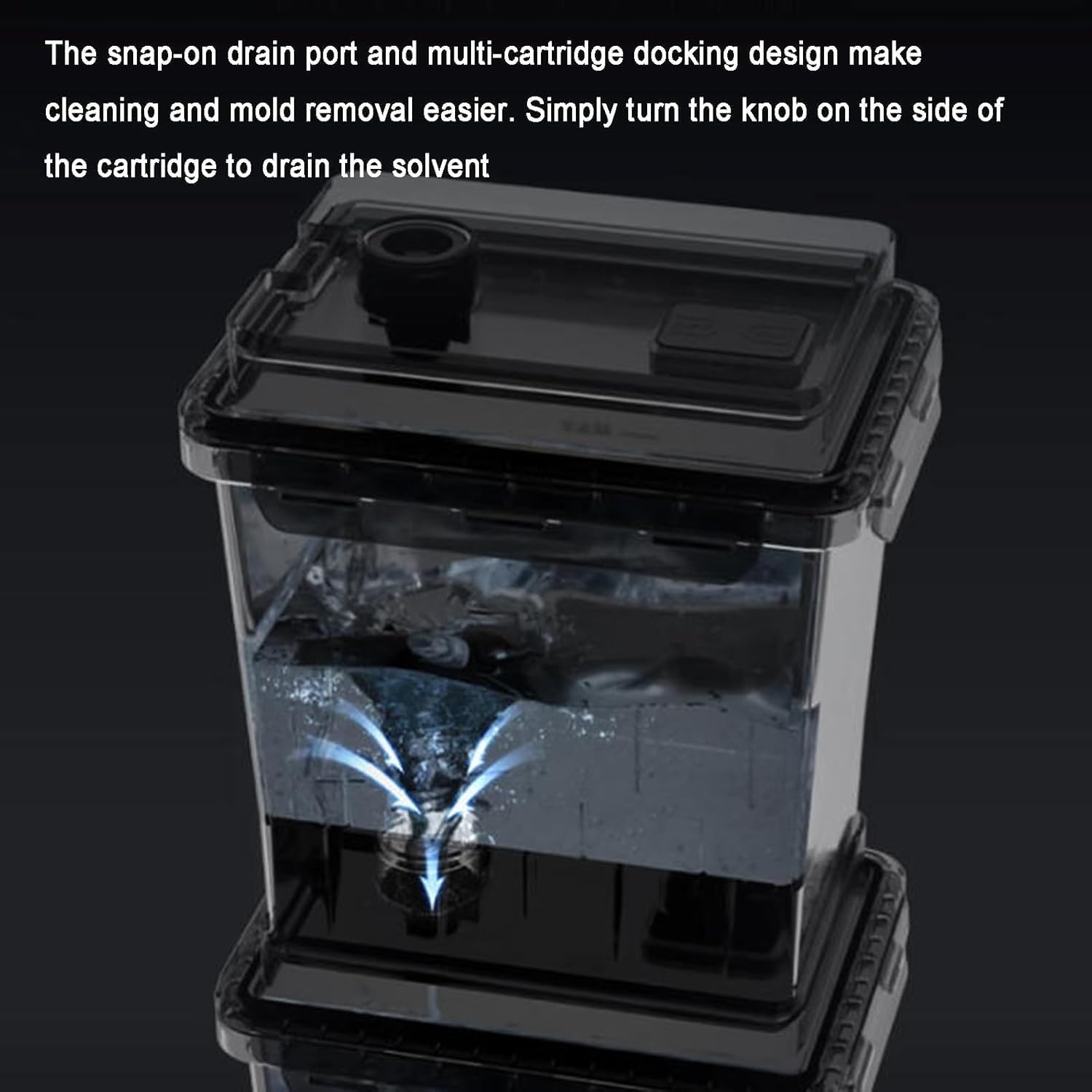 Máquina De Limpieza De Modelos De Resina para Impresión 3D, Limpiador Oscilante Automático De Alto Rendimiento, con 2 Cajas De Limpieza, Tiempo De Lavado De 4 Minutos