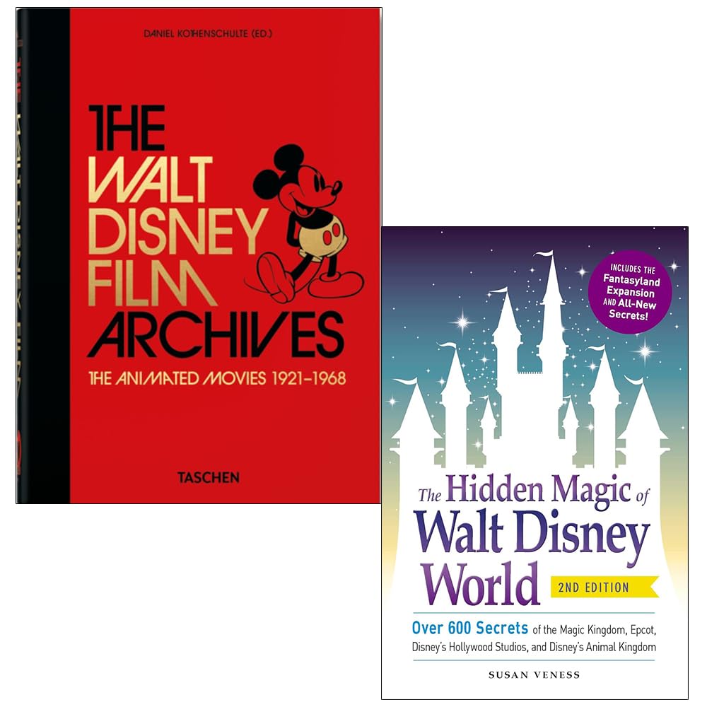 The Walt Disney Film Archives pack de livres pour revivre la magie des films d'animation