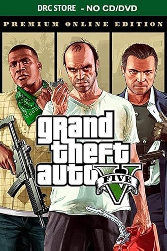 GRAND THEFT AUTO V PREMIUM EDITION (Enterprise Pack,Cash,DLCs, $1,000,000) PC (No CD/DVD)
