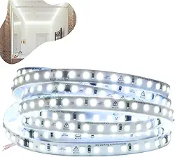 Fita Led 110v/220v Direta 120leds/m Rolo 10m Não Usa Fonte (Branco Frio 110v)