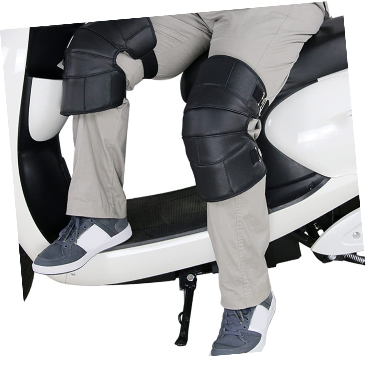 HANABASS Warm Compression Kneepads for Electric Bikes Knee Brace Sleeve for Winter Riding