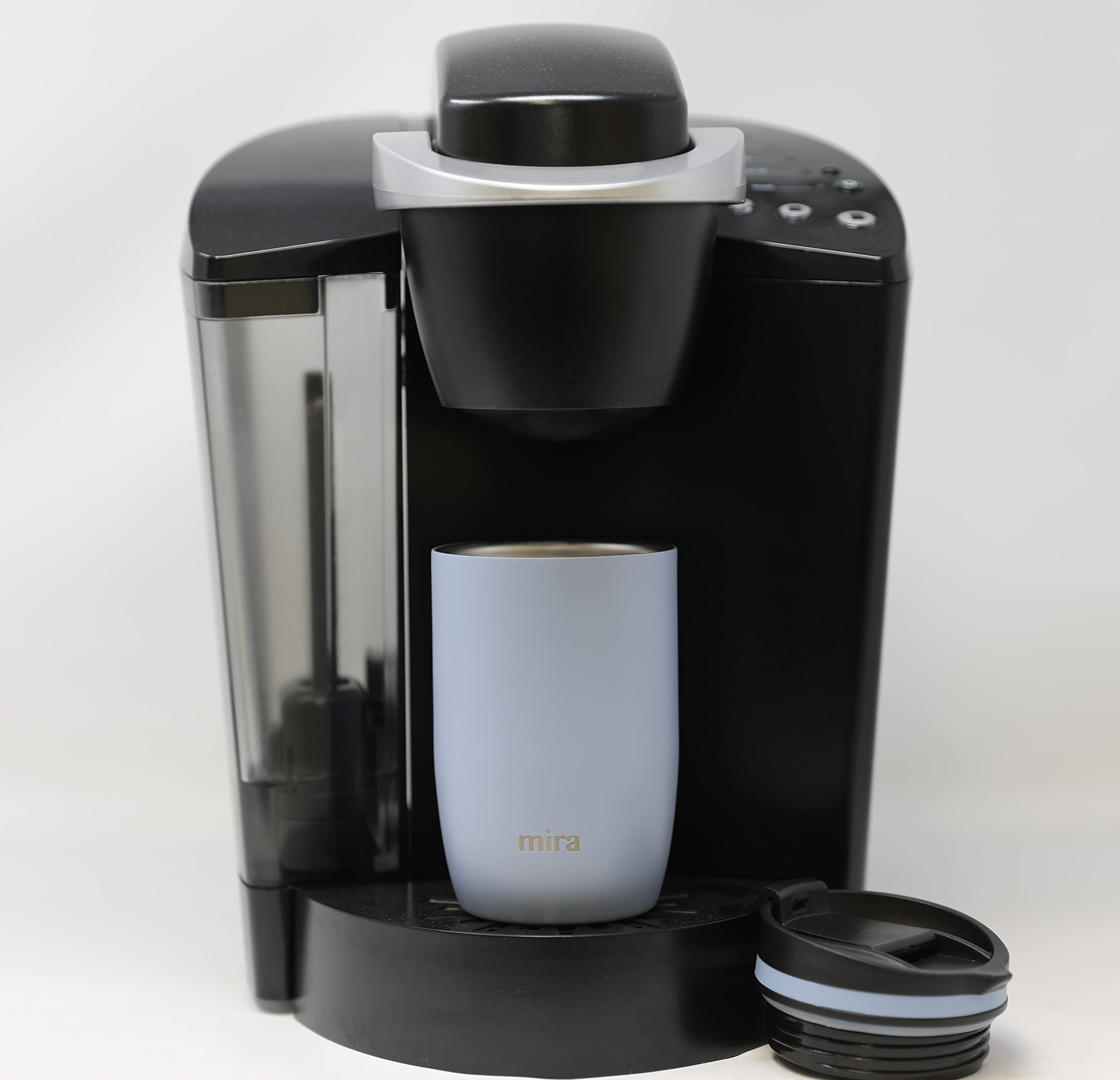 MIRA 12 oz Travel Coffee Mug - Insulated Stainless Steel Tumbler with Screw Lid - Olympic