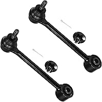Vista 500 de Detroit Axle - 4 brazos de control de extremo delantero para Nissan Frontier Xterra 2000-2004 Brazos de control inferior y superior con rótulas