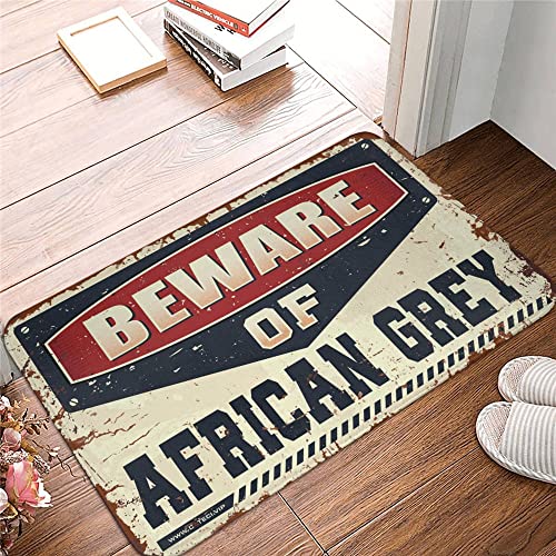 Paillasson African Grey en caoutchouc 65x90 cm pour sol extérieur - 2