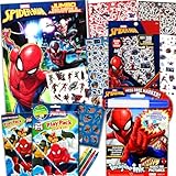 Spiderman Coloring and Activity Books Bundle with Imagine Ink Coloring Book, Stickers, and More