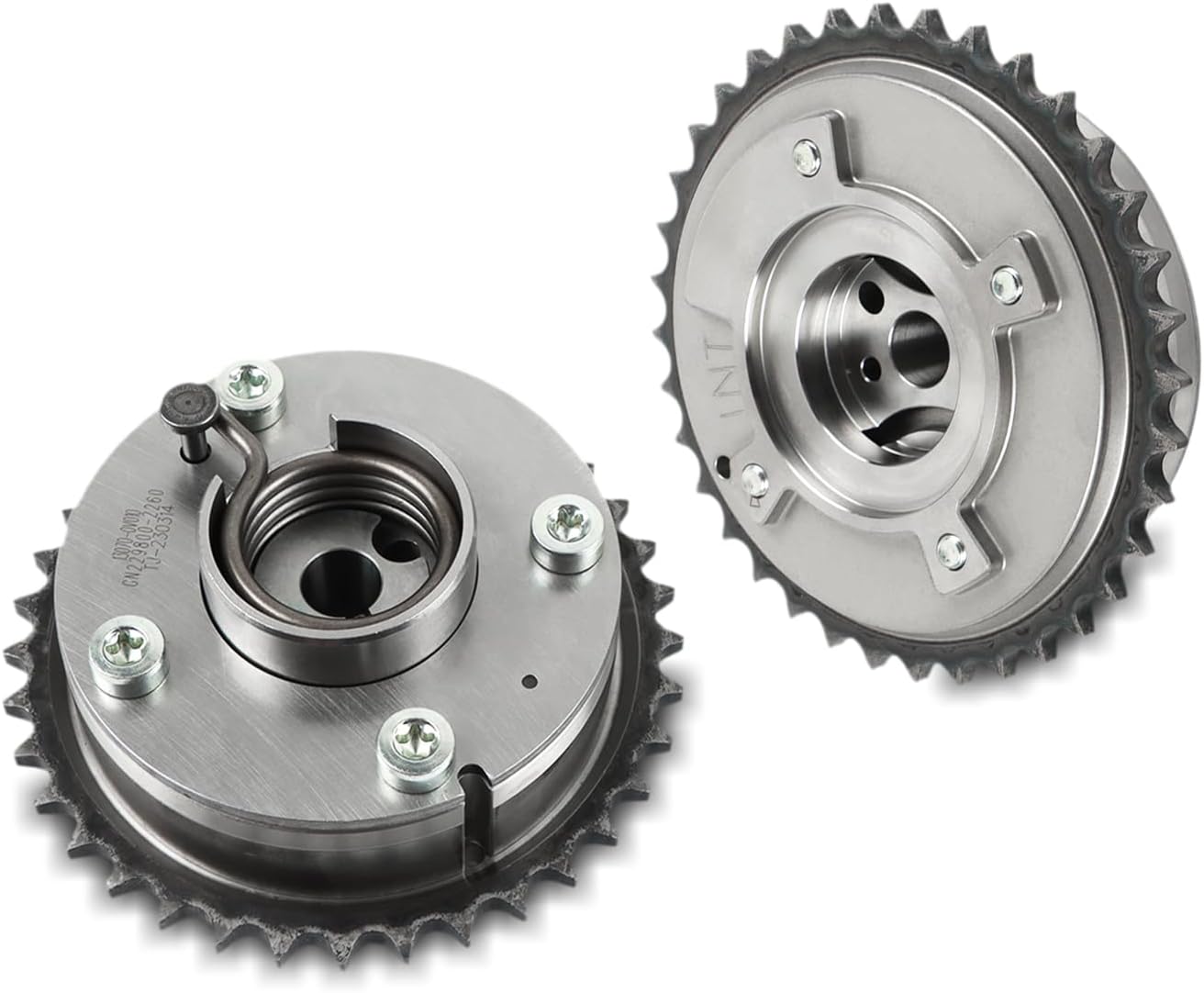 PANGOLIN Intake & Exhaust Camshaft VVT Sprocket Replacement for Camry RAV4 Highlander Venza 2009-2012 2.7L, Replae OE 917-258, 917-259, 13050-0V010, 13070-0V010