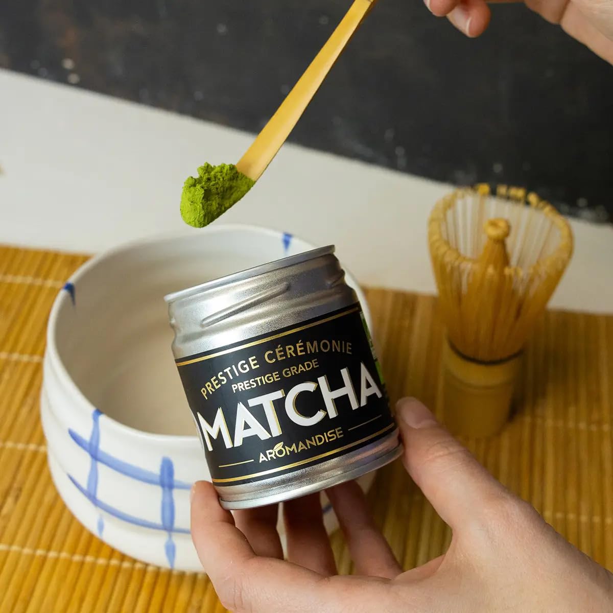 Thé Vert Matcha de Cérémonie Bio - Prestige - 30g