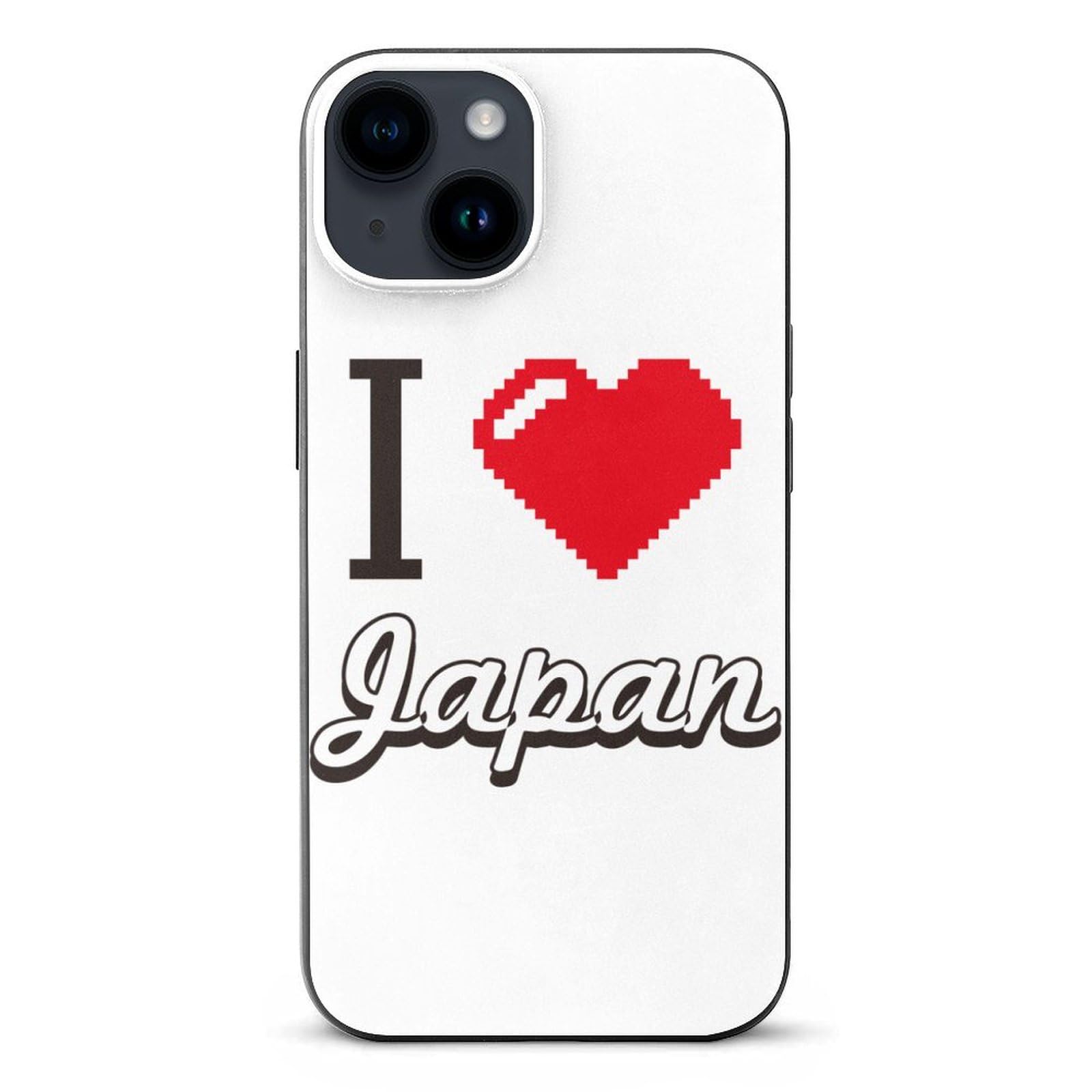 Amazon.co.jp: iPhone SE3/SE2/8/7 ケース I Love Japan 日本ハート
