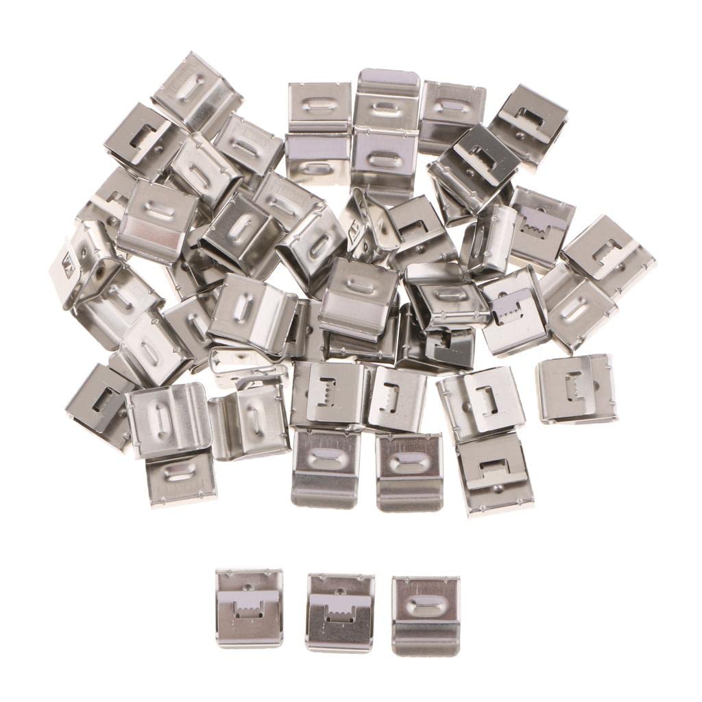 ATORSE 50Pcs Solar Cable Management Organizer Stainless Pv Wire Clip 7.09X0.79 Inch-image-47