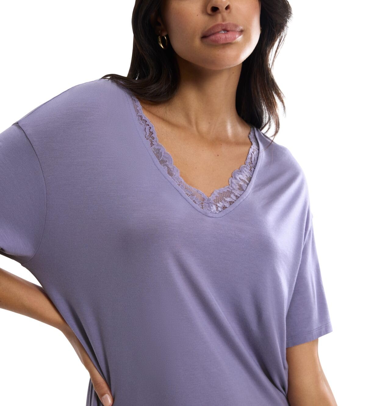 Triumph Women's Timeless Sensuality NDK SSL X Nightgown, liliowy, 40
