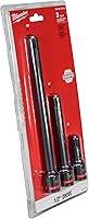 Vista 2 de Milwaukee Eléctrico - Juego de extensión de 3 piezas Shockwave IMP Duty 1/2DR