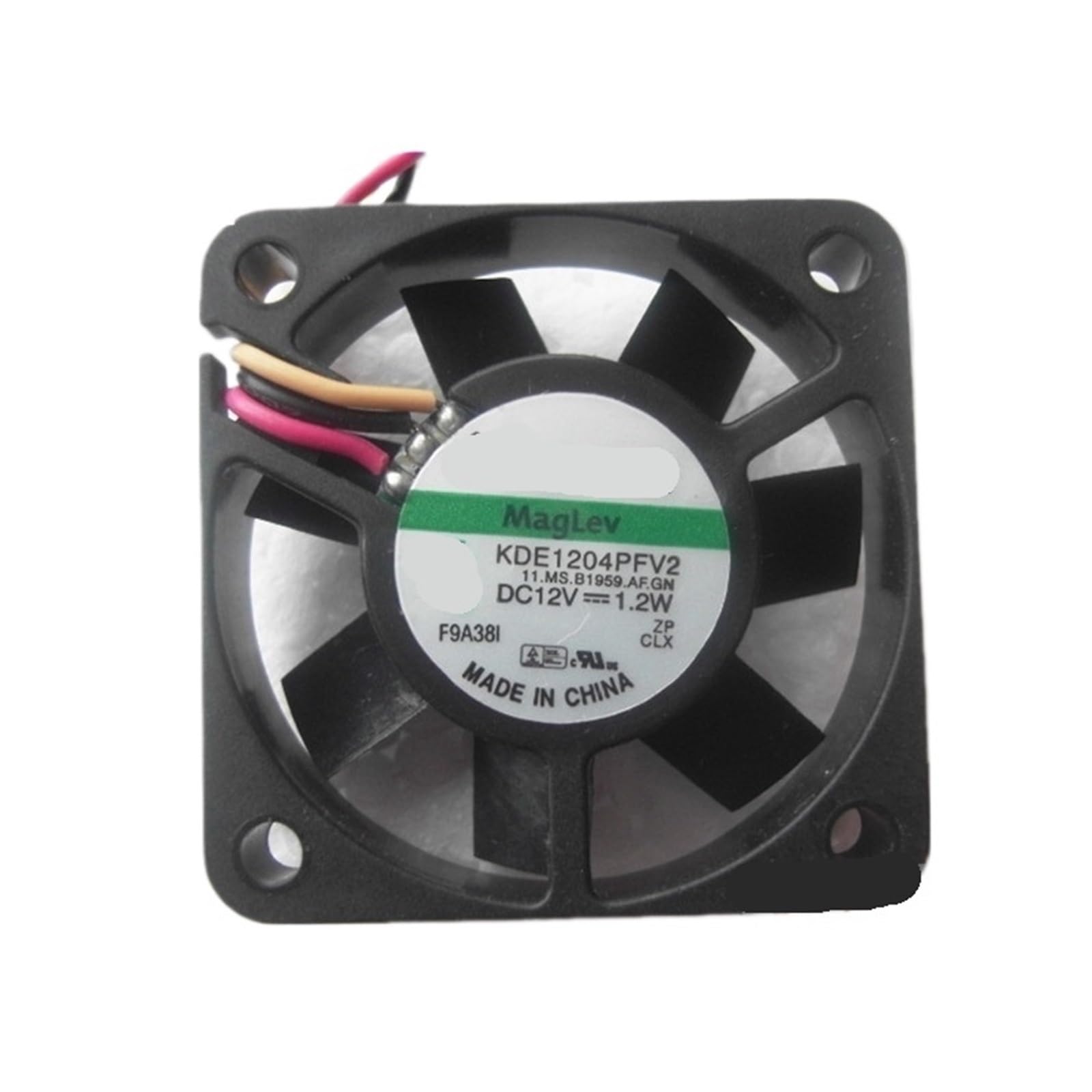 YUSKICCNE 2pcs 40mm Fan KDE1204PFV2 4CM 40 * 40 * 10mm 4010 12V 1.2W Cooling Fan
