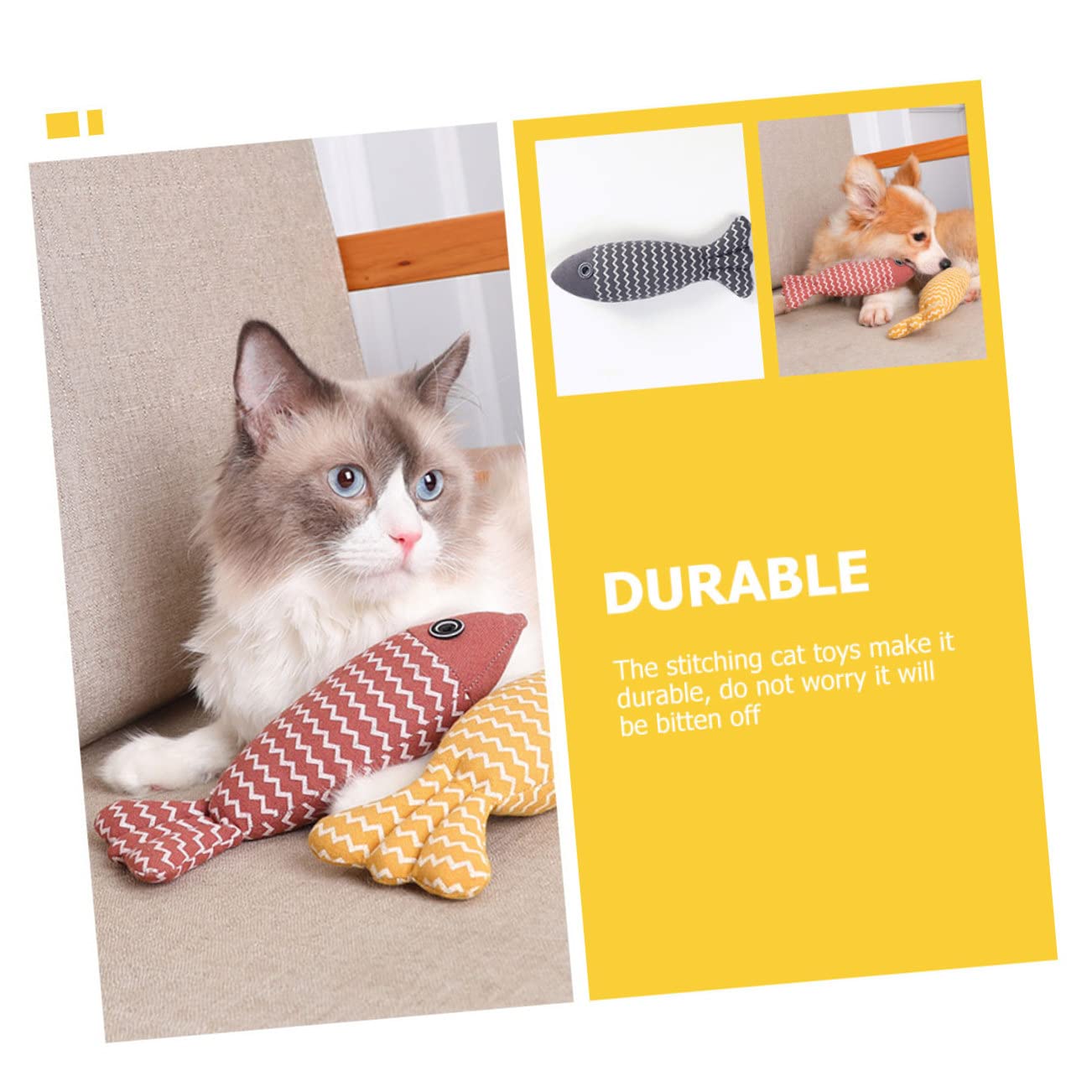 FRCOLOR 9piezas Juguetes para Gatos Interactivos De Muñecos De Hierba Gatera Juguetes De Masticar para Mascotas Diseño Atractivo para Jugar y Aliviar El Aburrimiento para Gatos Pequeños