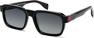SOJOS Acetate Rectangle Polarized Sunglasses KAI | Lightweight Frame UV400 Protection Durable Ideal for Men and Women Perfect for Driving and Travel