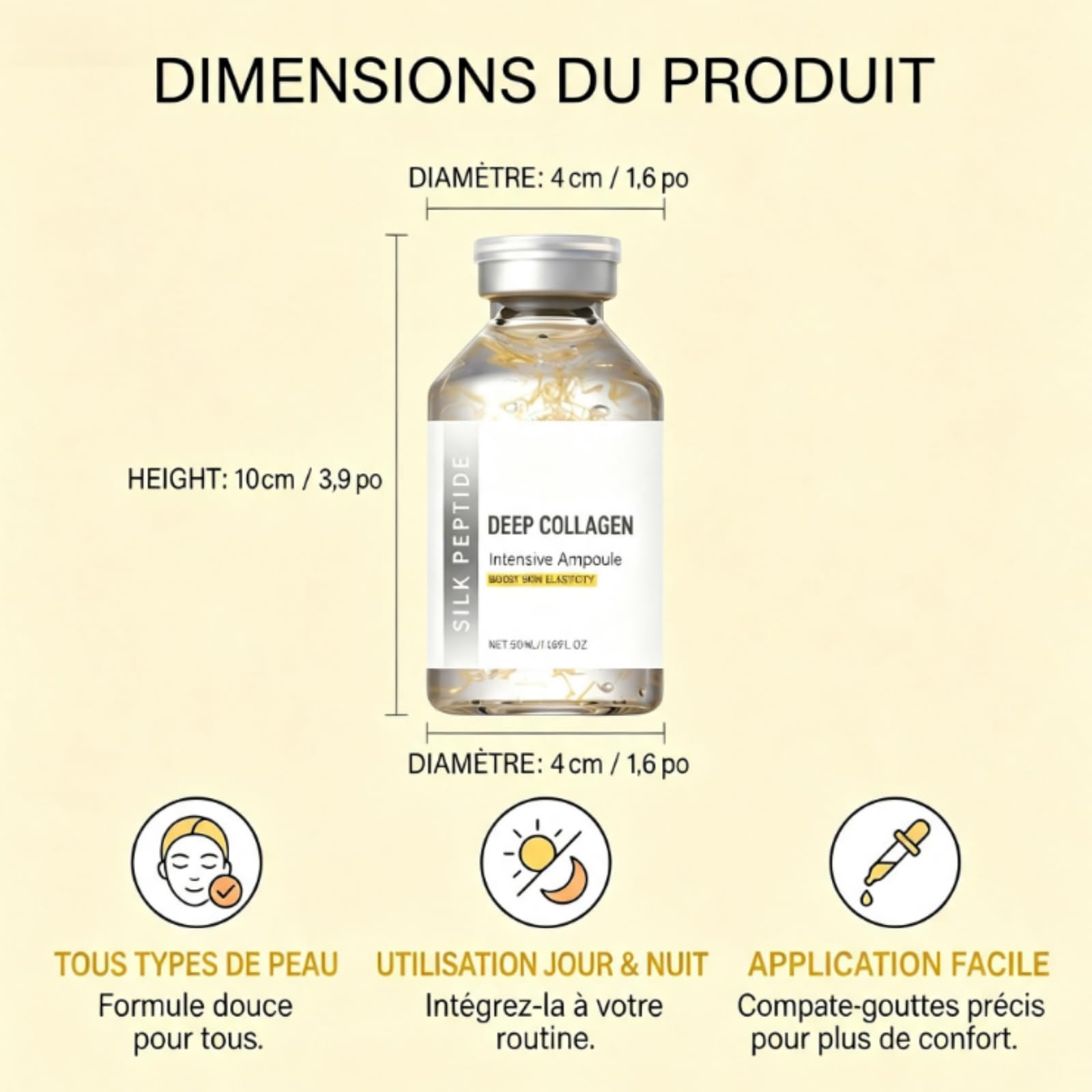 NURIA Sérum Coréen à Effet Liftant dès la Première Application