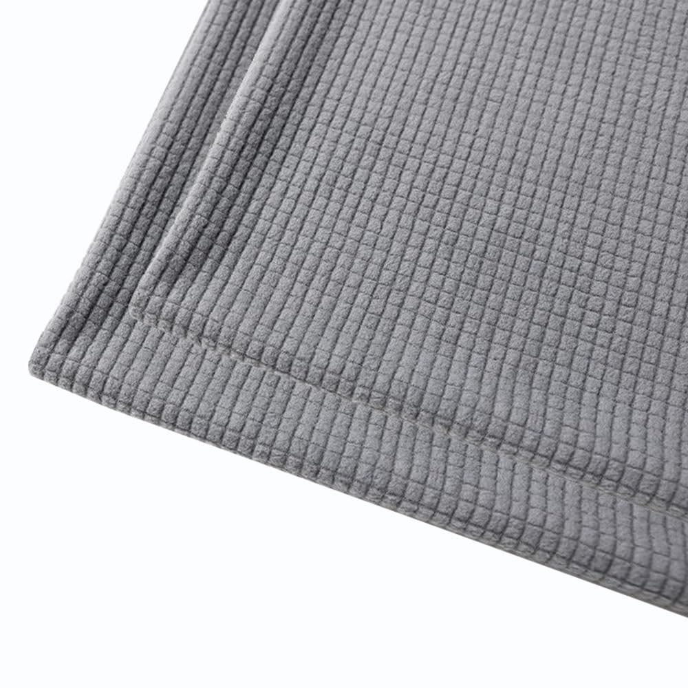 SWJ-swjssb 2 Pack Throw Pillow Covers 18x18,20x20,Soft Corduroy Extra Large Cushion Covers For Living Room Sofa Super King Size Pillow Cases Decorative Couch Pillowcases(Light Gray,40x40 cm)