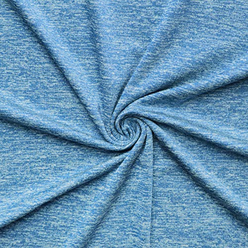 Helloacc Women's Athletic Tank Tops,Running Clothing Moisture Wicking Pleated Back Keyhole Flowy Summer Tunic Shirt for Women to Wear with Leggings Hot Active Breathable Tanks Racerback Shirts Blue XL